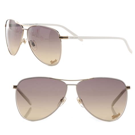 gucci white sunglass|sunglasses Gucci price.